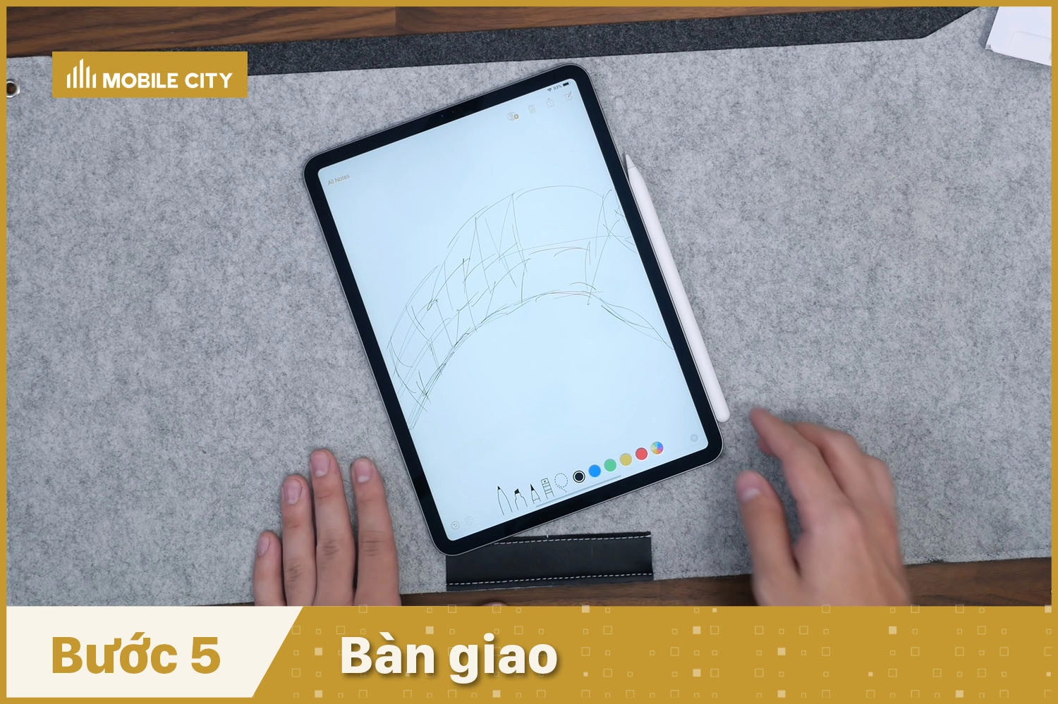 Bàn giao Apple Pencil 2