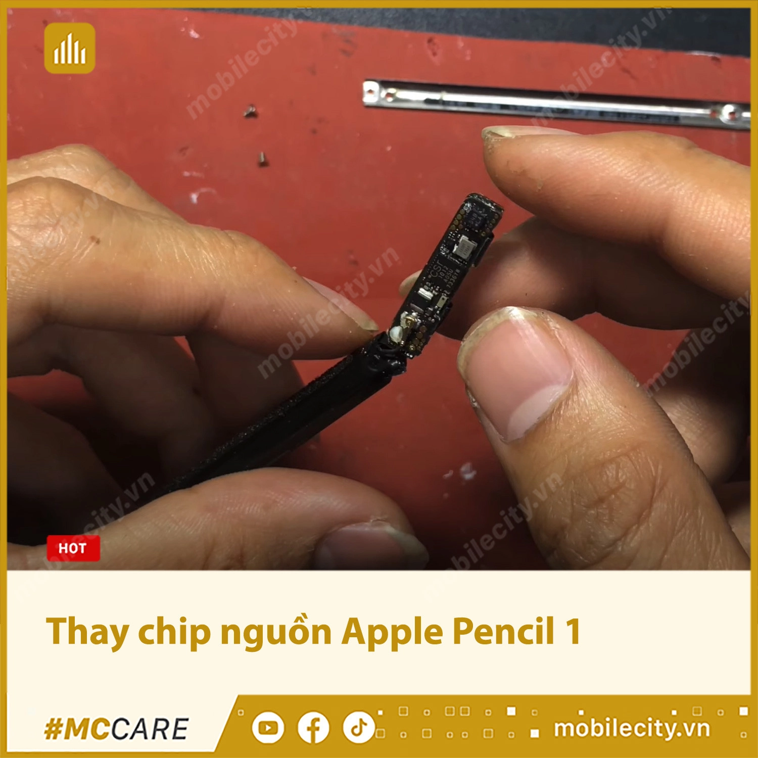 Thay chip nguồn Apple Pencil 1