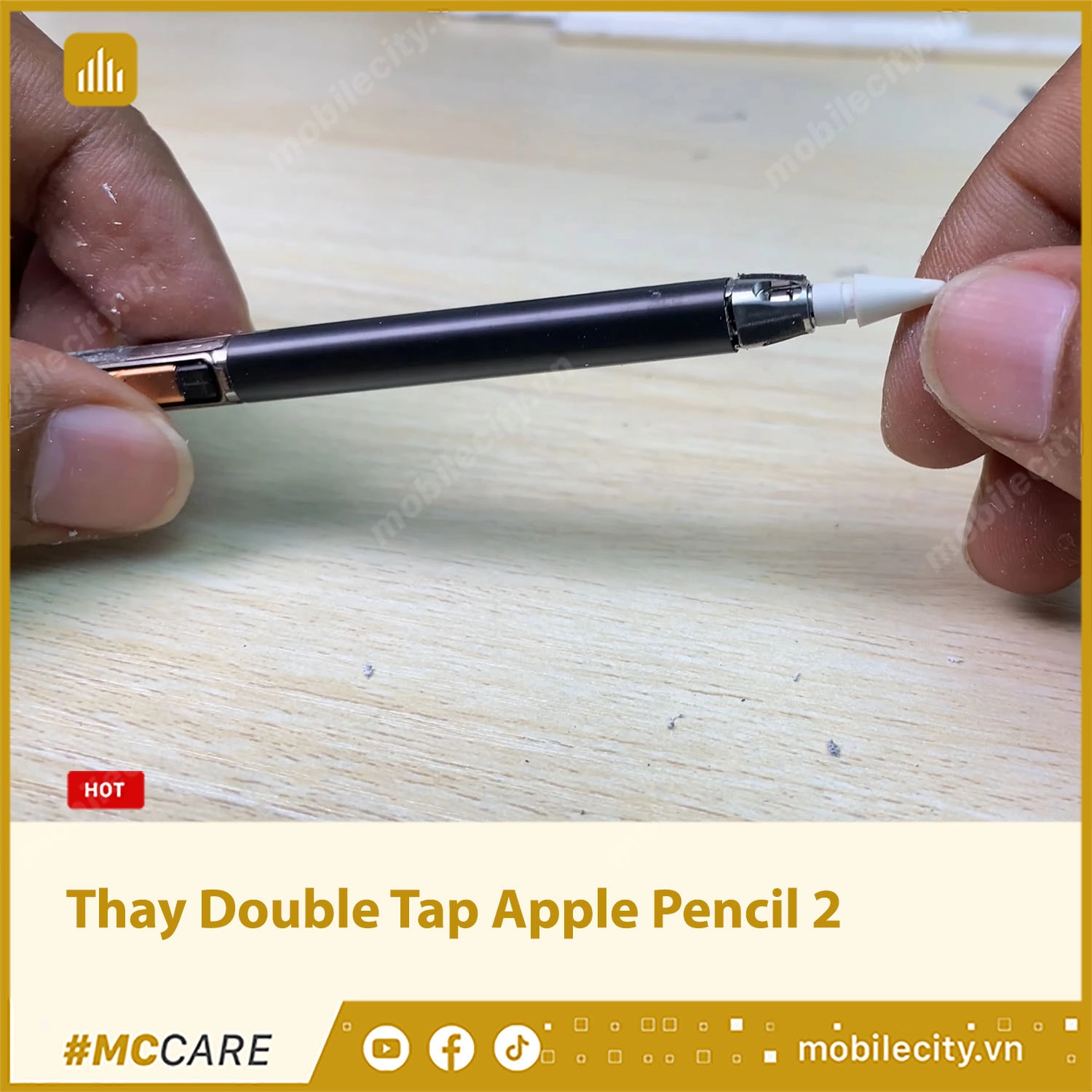 Thay Double Tap Apple Pencil 2