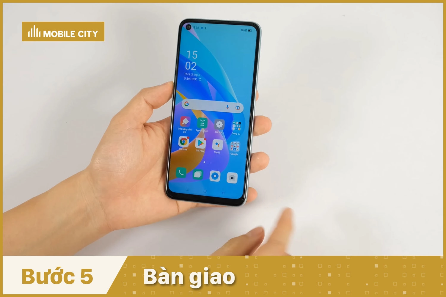 Bàn giao OPPO A76