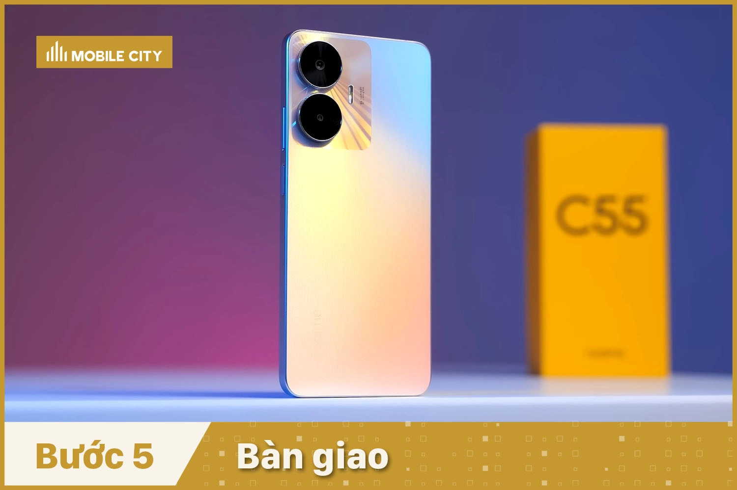 Bàn giao Realme C55