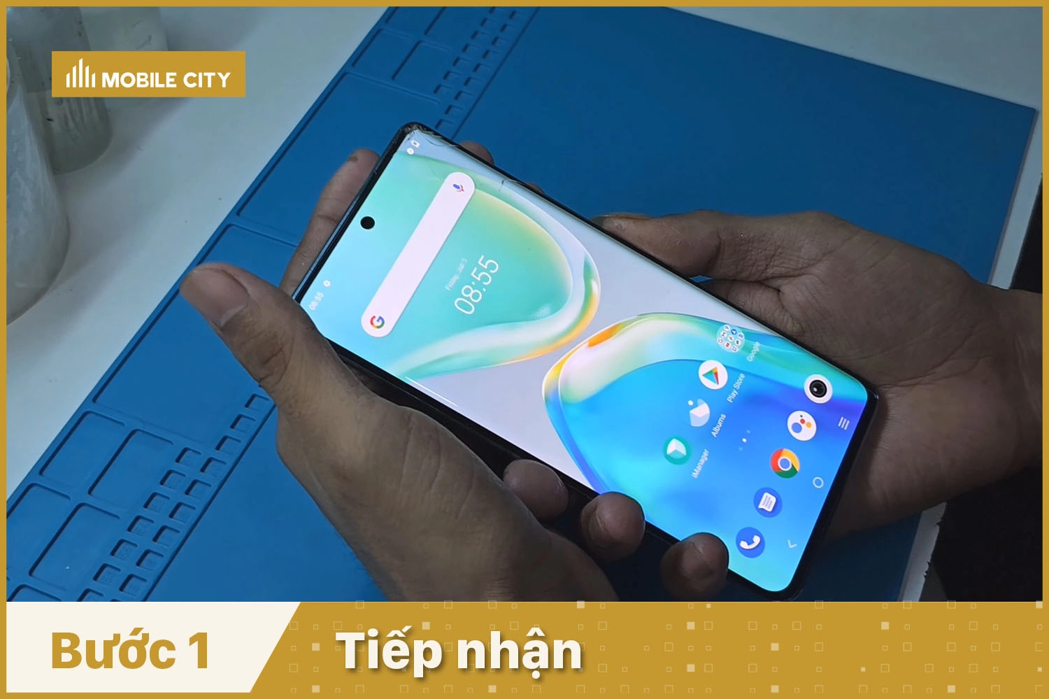 Tiếp nhận điện thoại