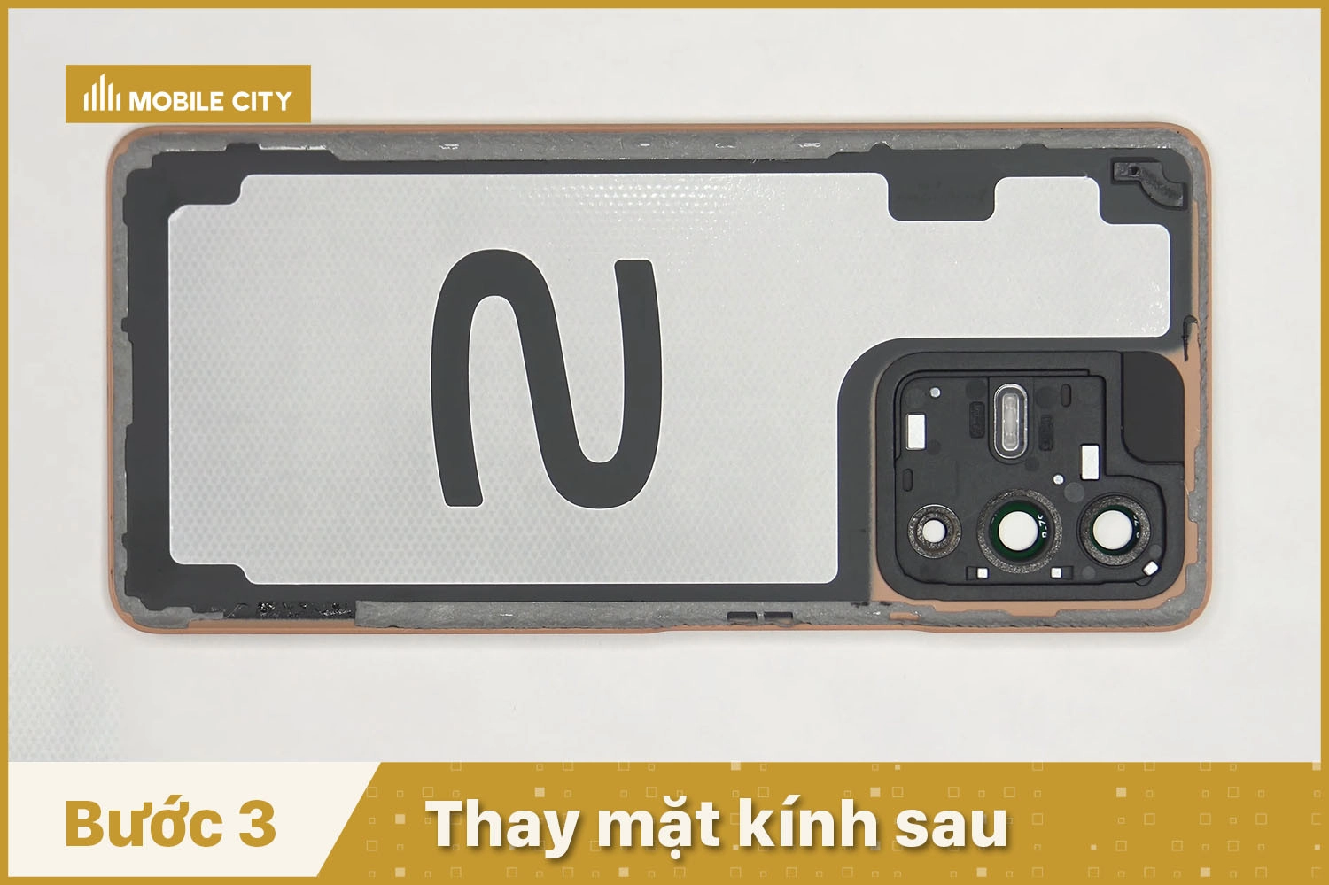 Thay kính lưng, thay mặt kính sau