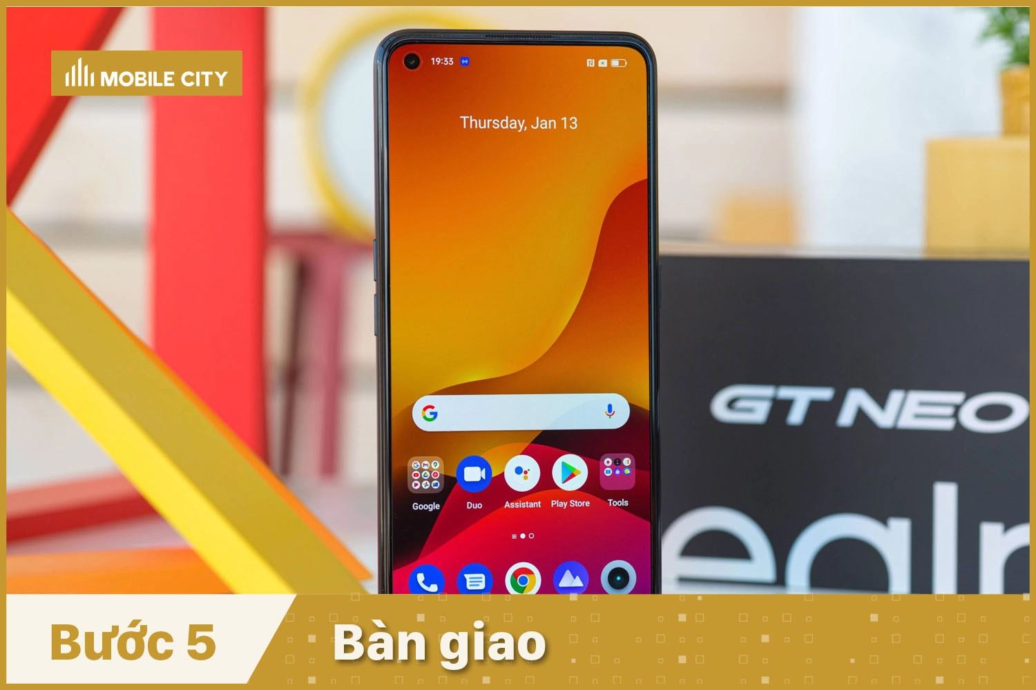 Bàn giao Realme GT Neo 3T