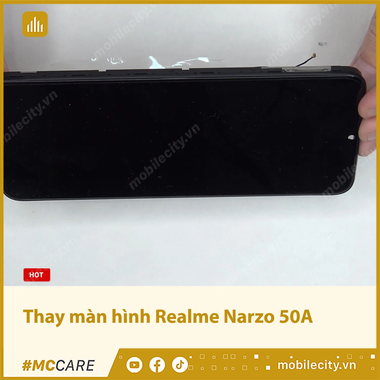 Thay màn hình Realme Narzo 50A