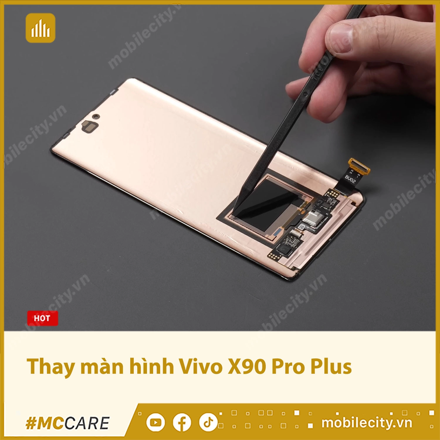 Thay màn hình Vivo X90 Pro Plus