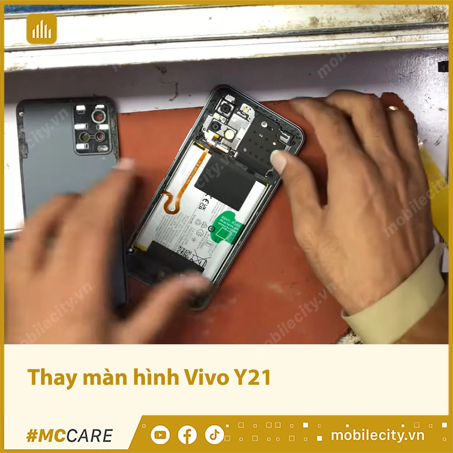 Thay màn hình Vivo Y21