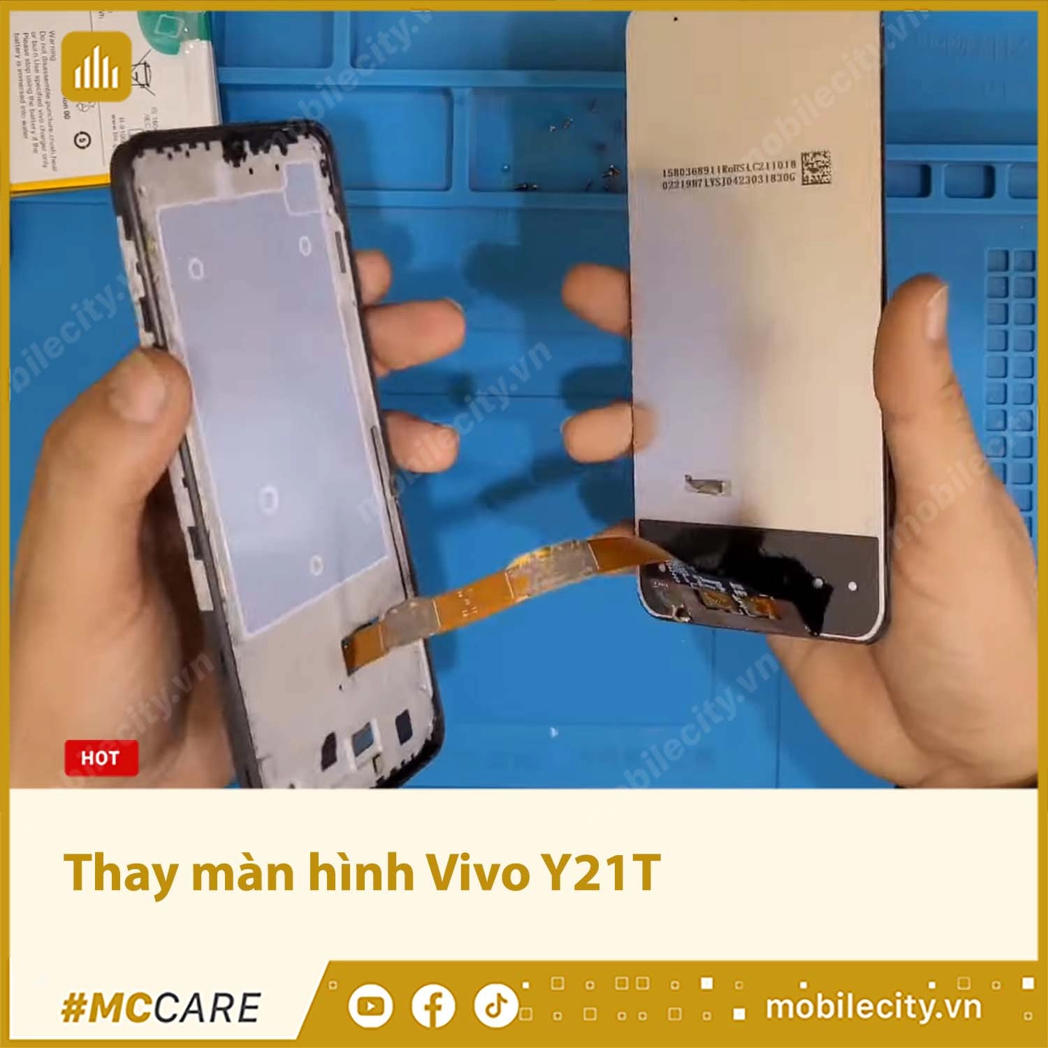 Thay màn hình Vivo Y21T