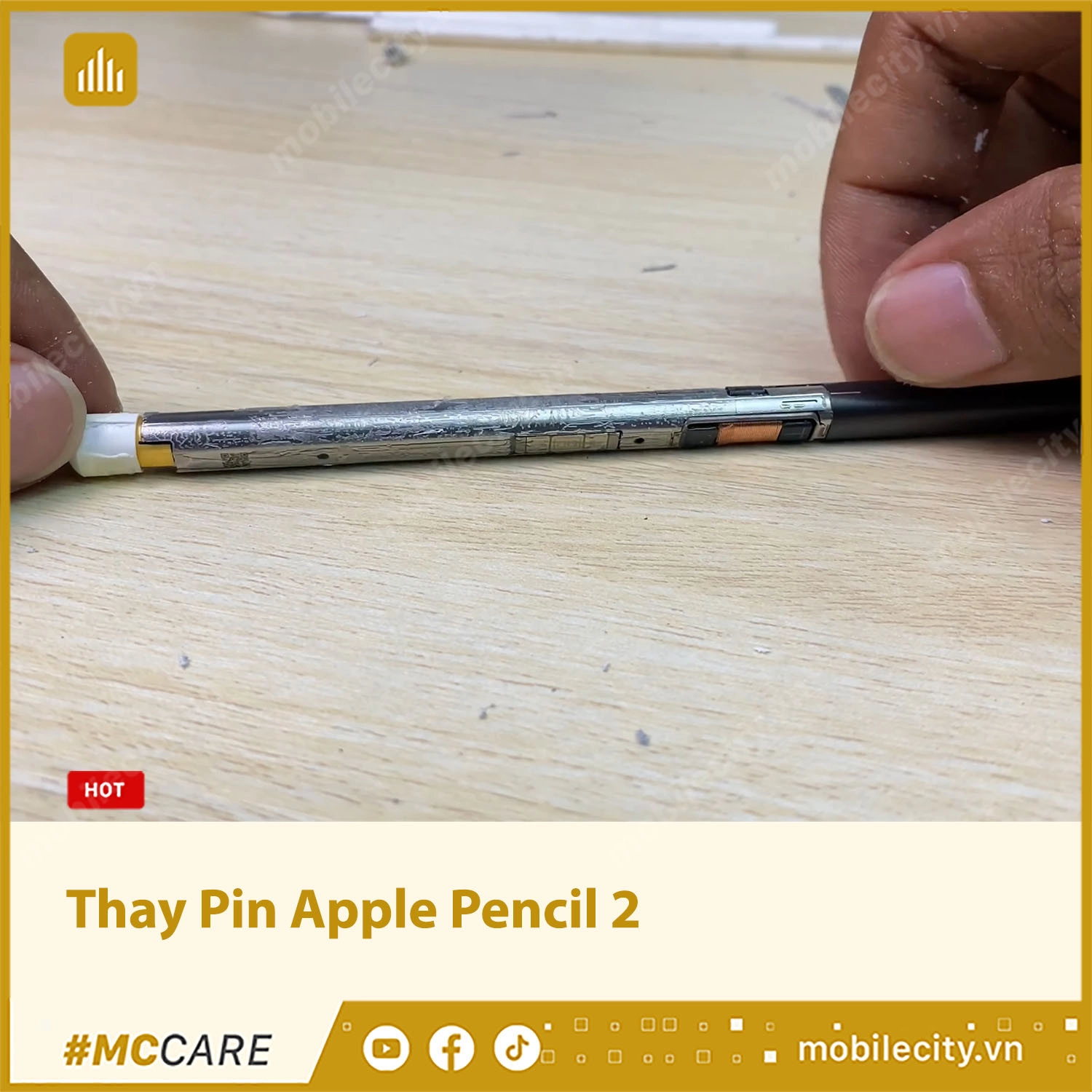 Thay Pin Apple Pencil 2