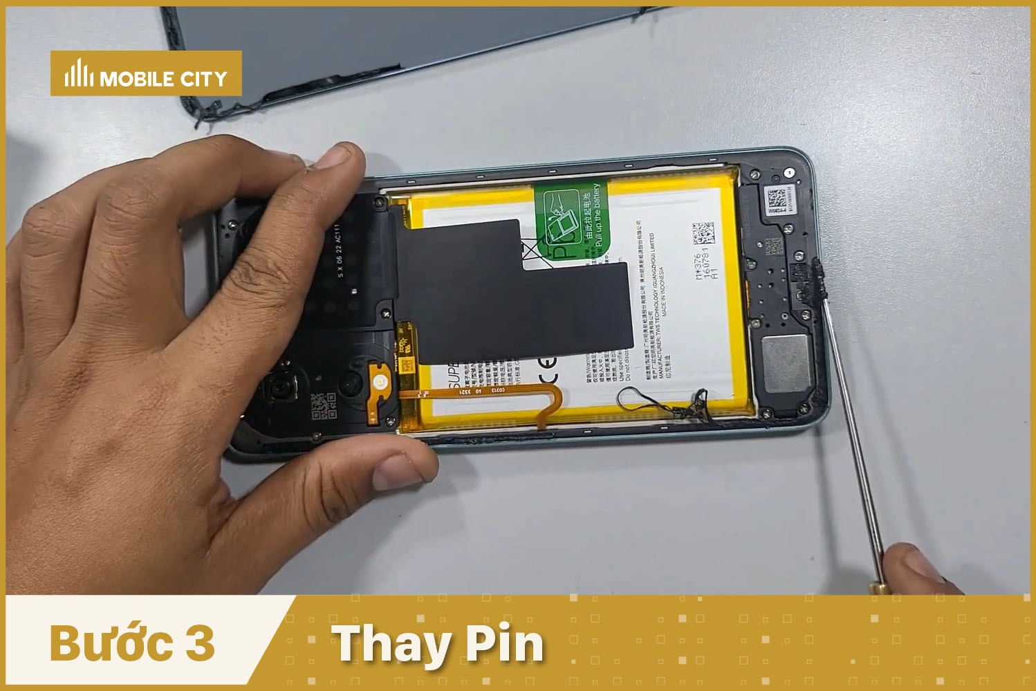 Thay Pin cho OPPO A58