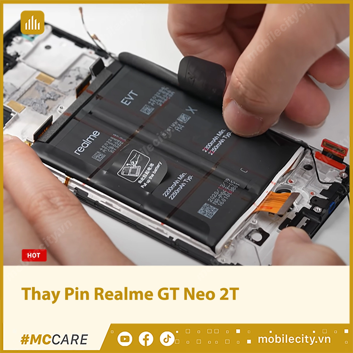 Thay Pin Realme GT Neo 2T