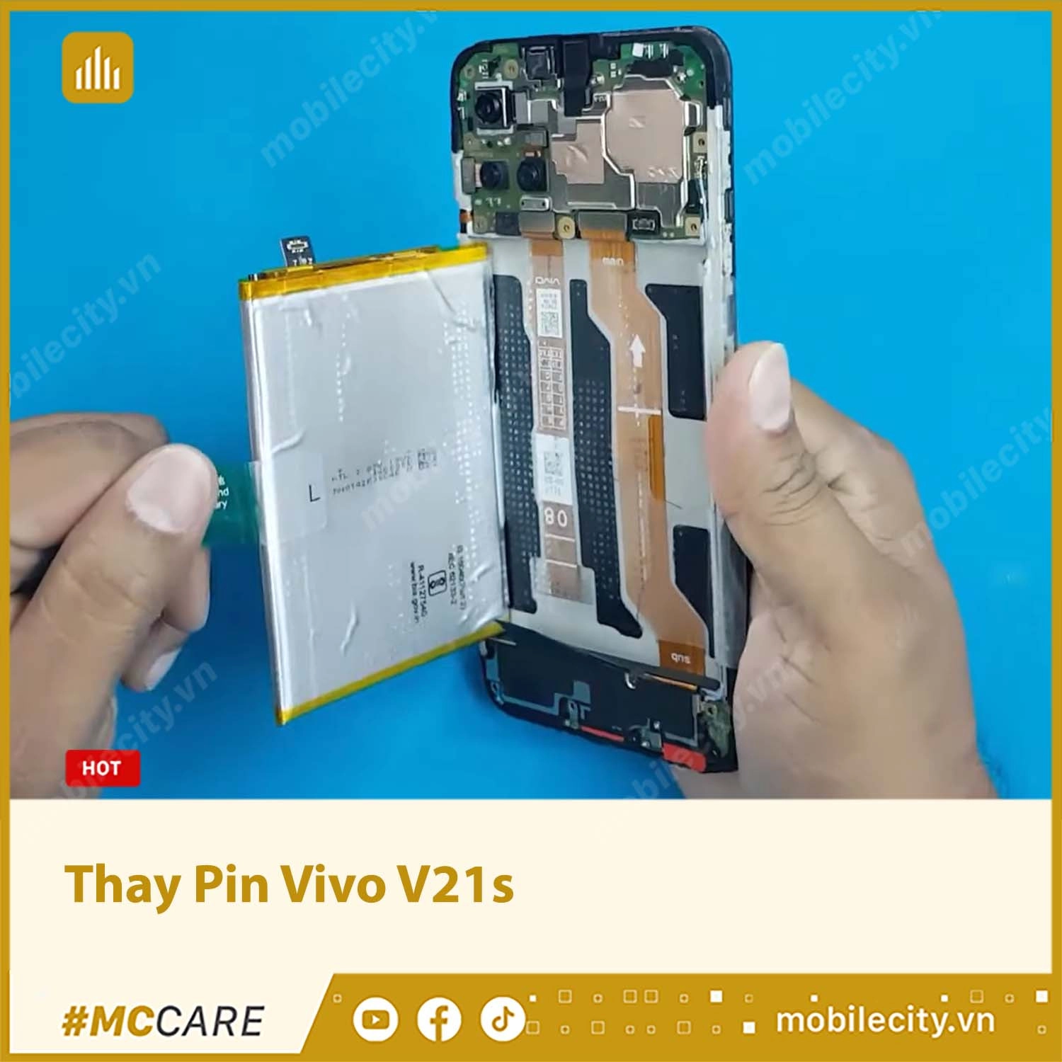 Thay Pin Vivo V21s