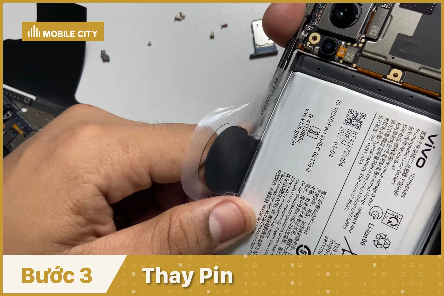 Thay Pin cho điện thoại