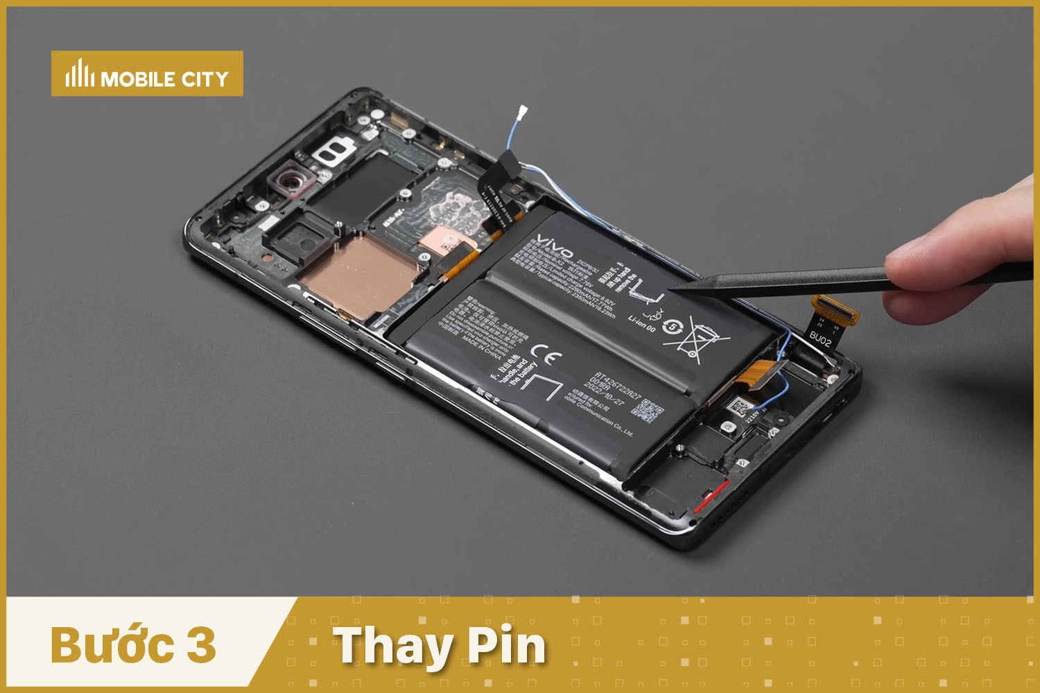 Thay Pin cho điện thoại Vivo