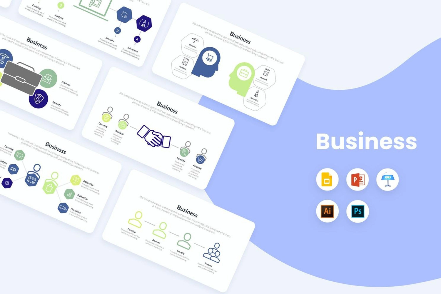 Business PowerPoint template