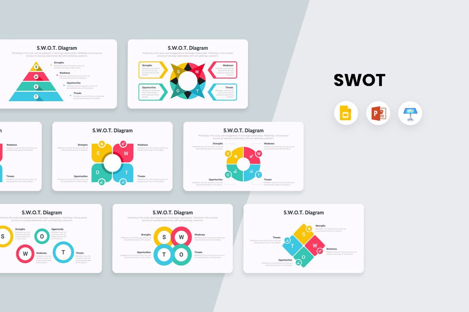 Strategy PowerPoint template