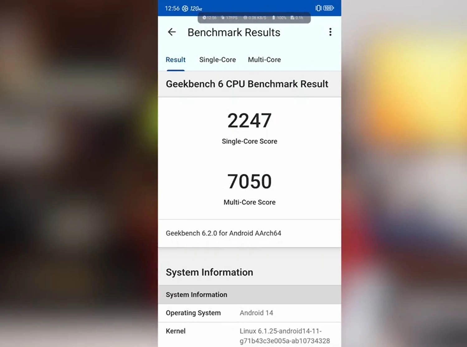 Điểm GeekBench của Red Magic 9 Pro Plus