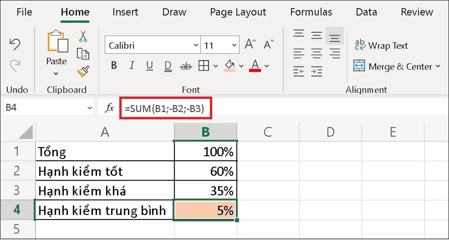 ham-tru-trong-excel-tru-theo-ti-le-phan-tram-dung-ham-sum