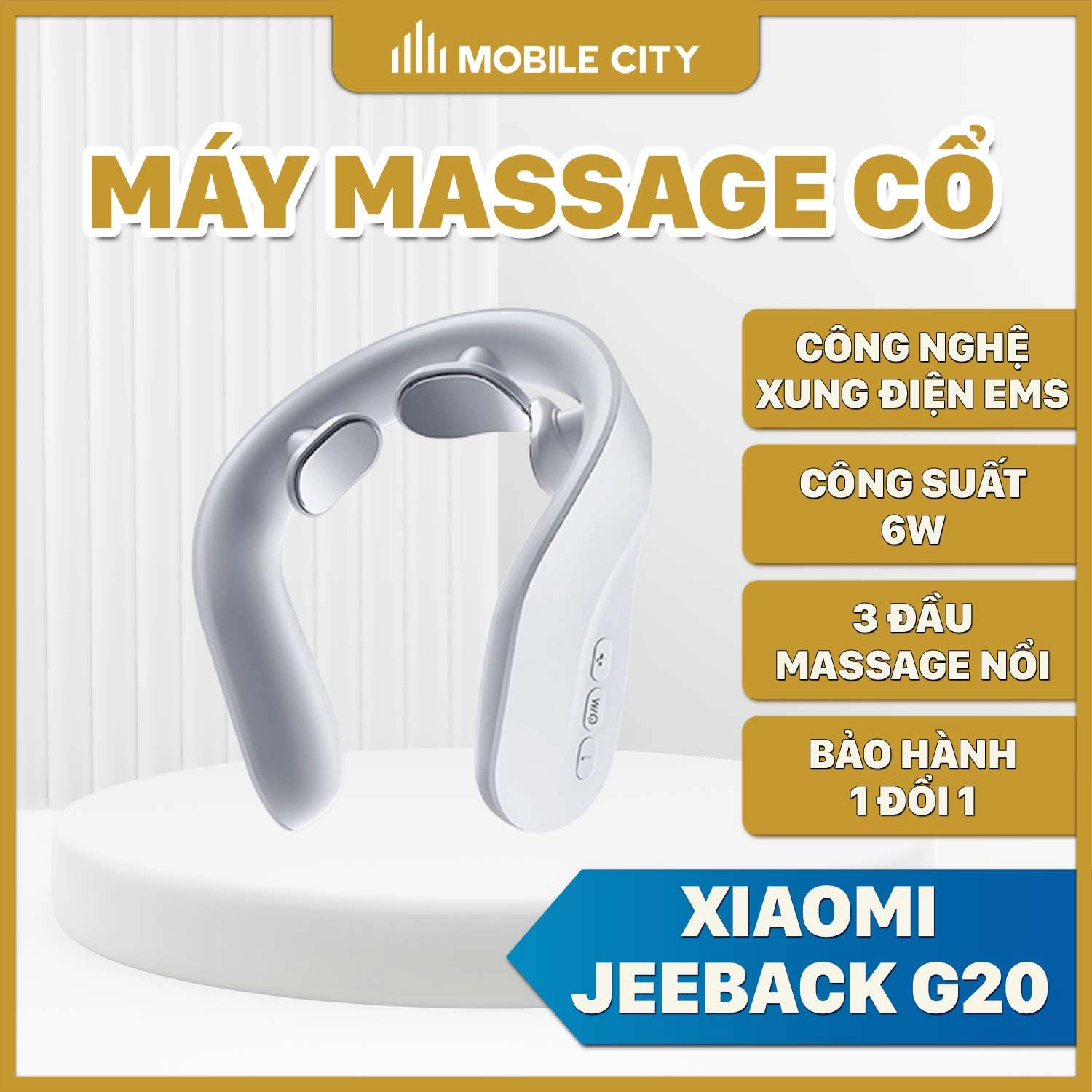 Máy massage cổ Xiaomi Jeeback G20