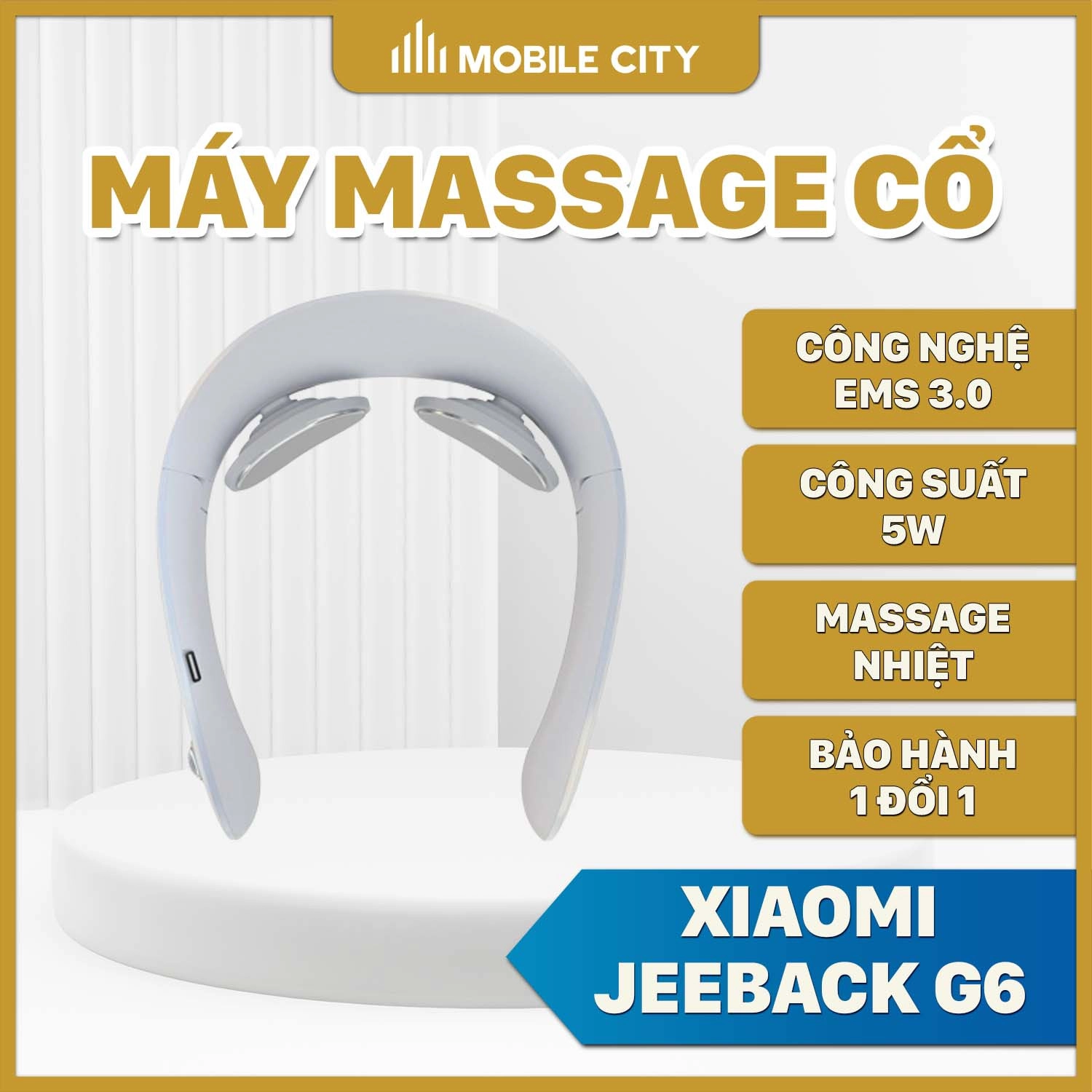 Máy massage cổ Xiaomi Jeeback G6