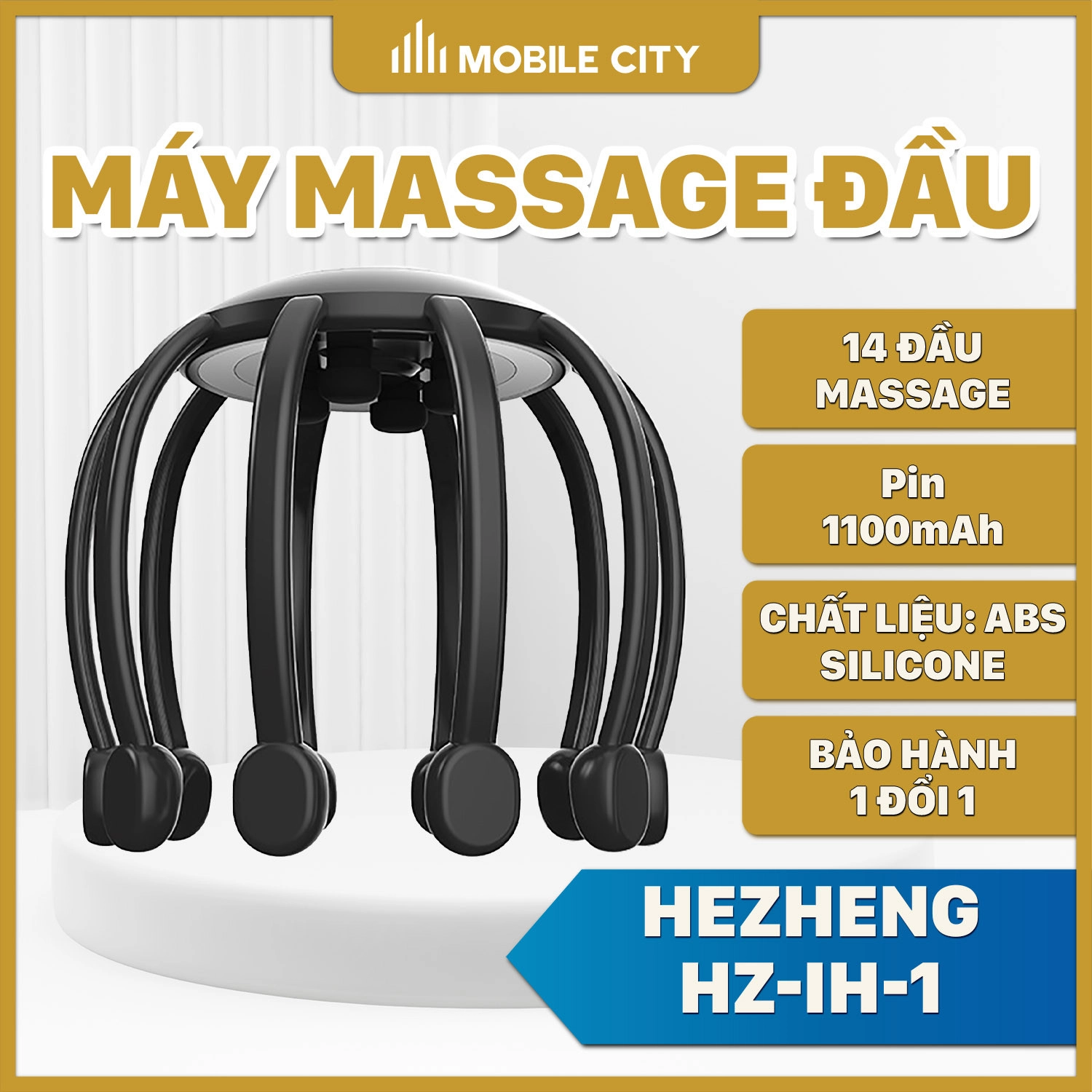 Máy massage đầu Hezheng