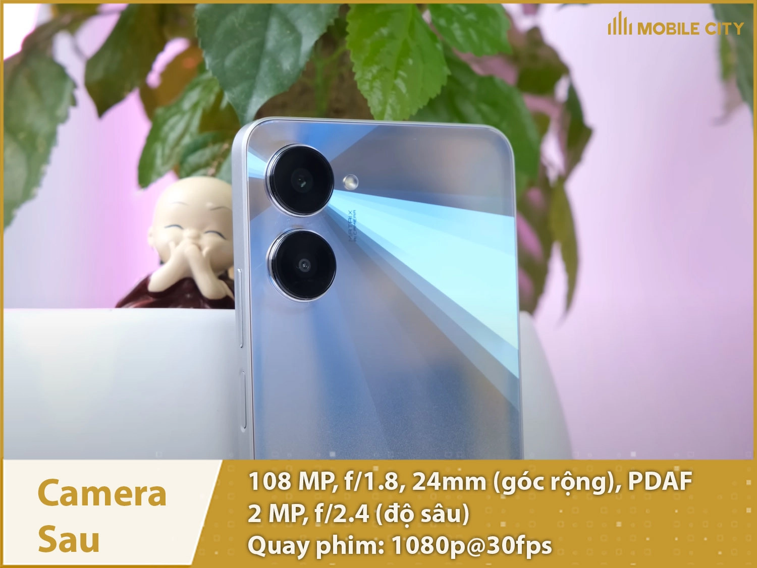 Realme 10 Pro có camera kép lên tới 108MP