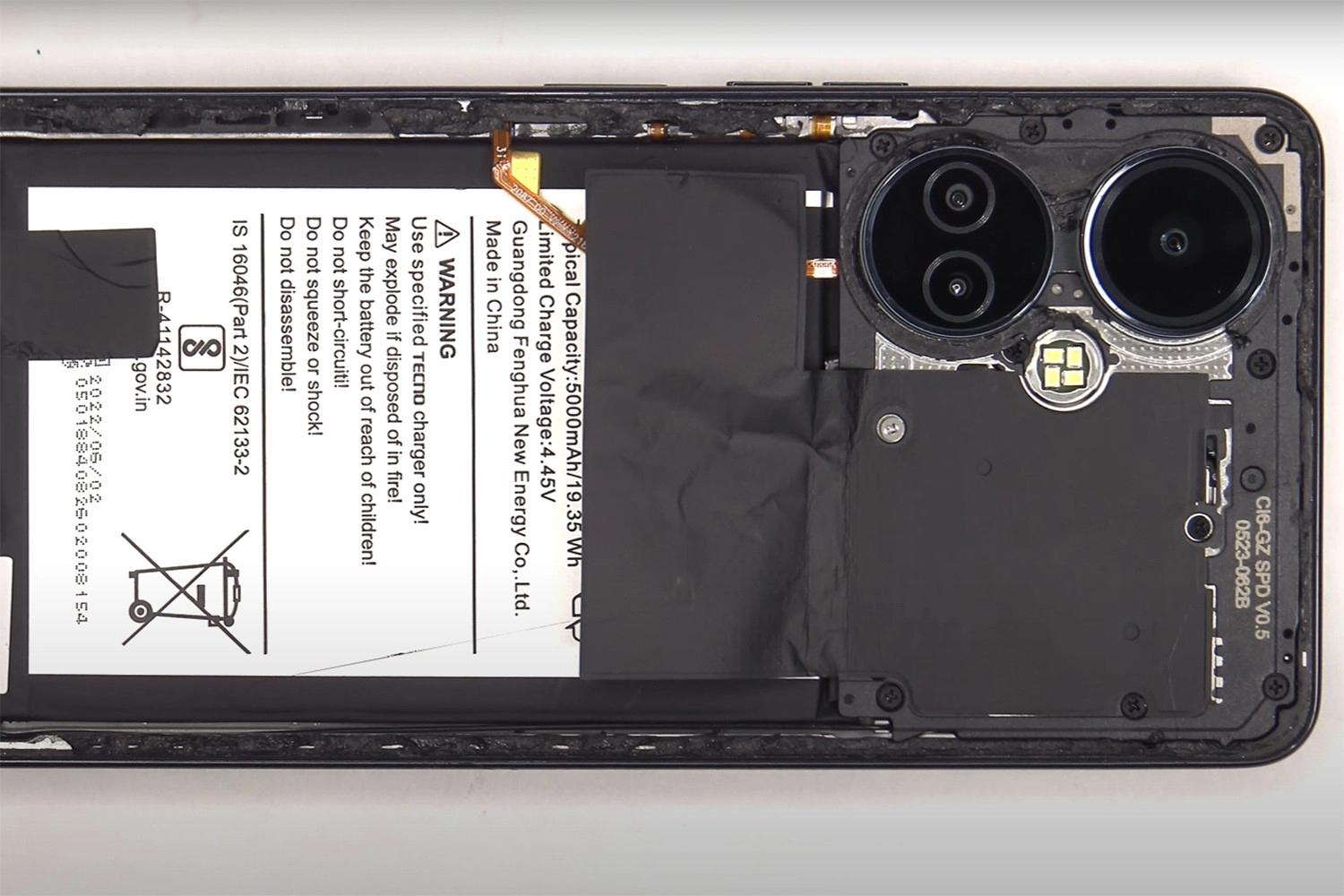Thay nút âm lượng Tecno CAMON 19