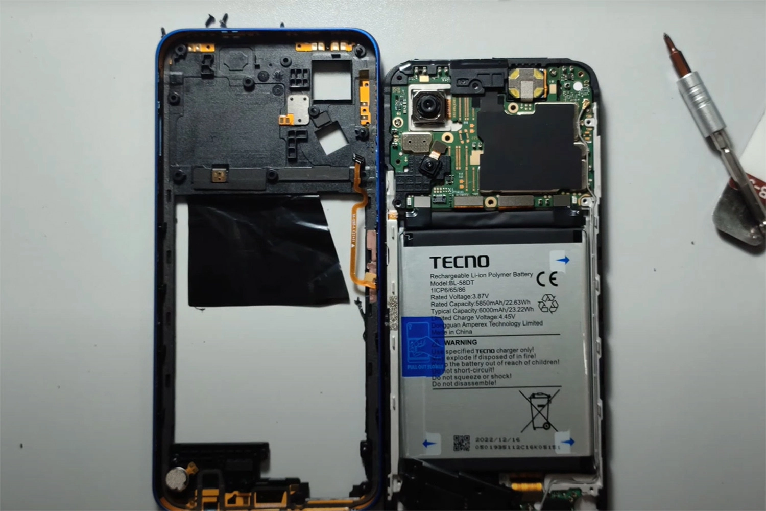 Thay chân sạc Tecno Pova 4 Pro