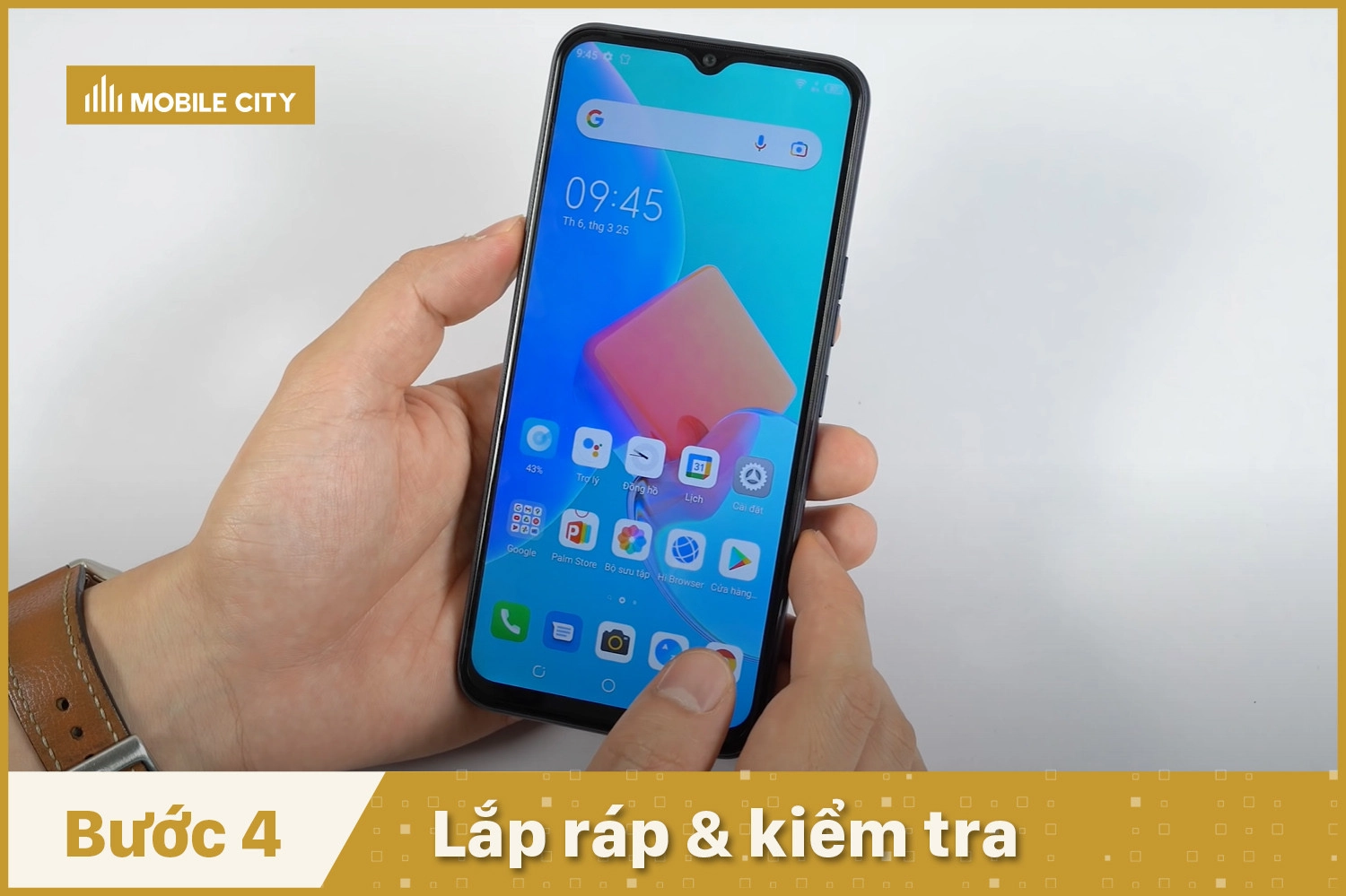 Lắp ráp và kiểm tra