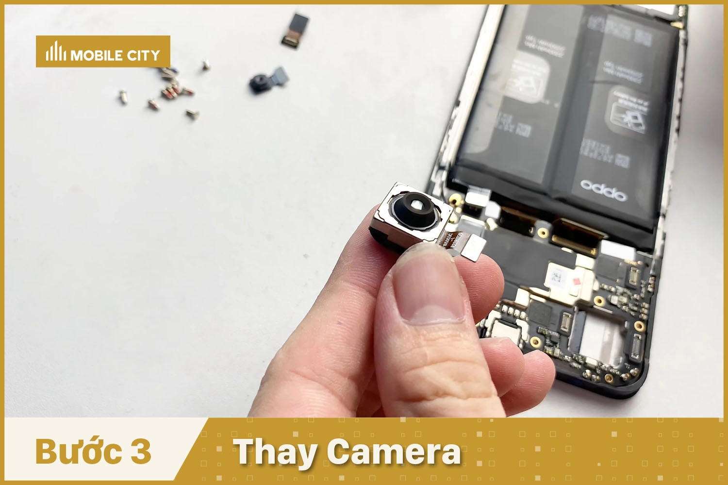 Thay Camera trước, sau OPPO Reno8 Pro