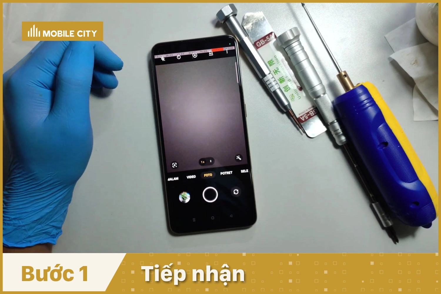 Tiếp nhận điện thoại