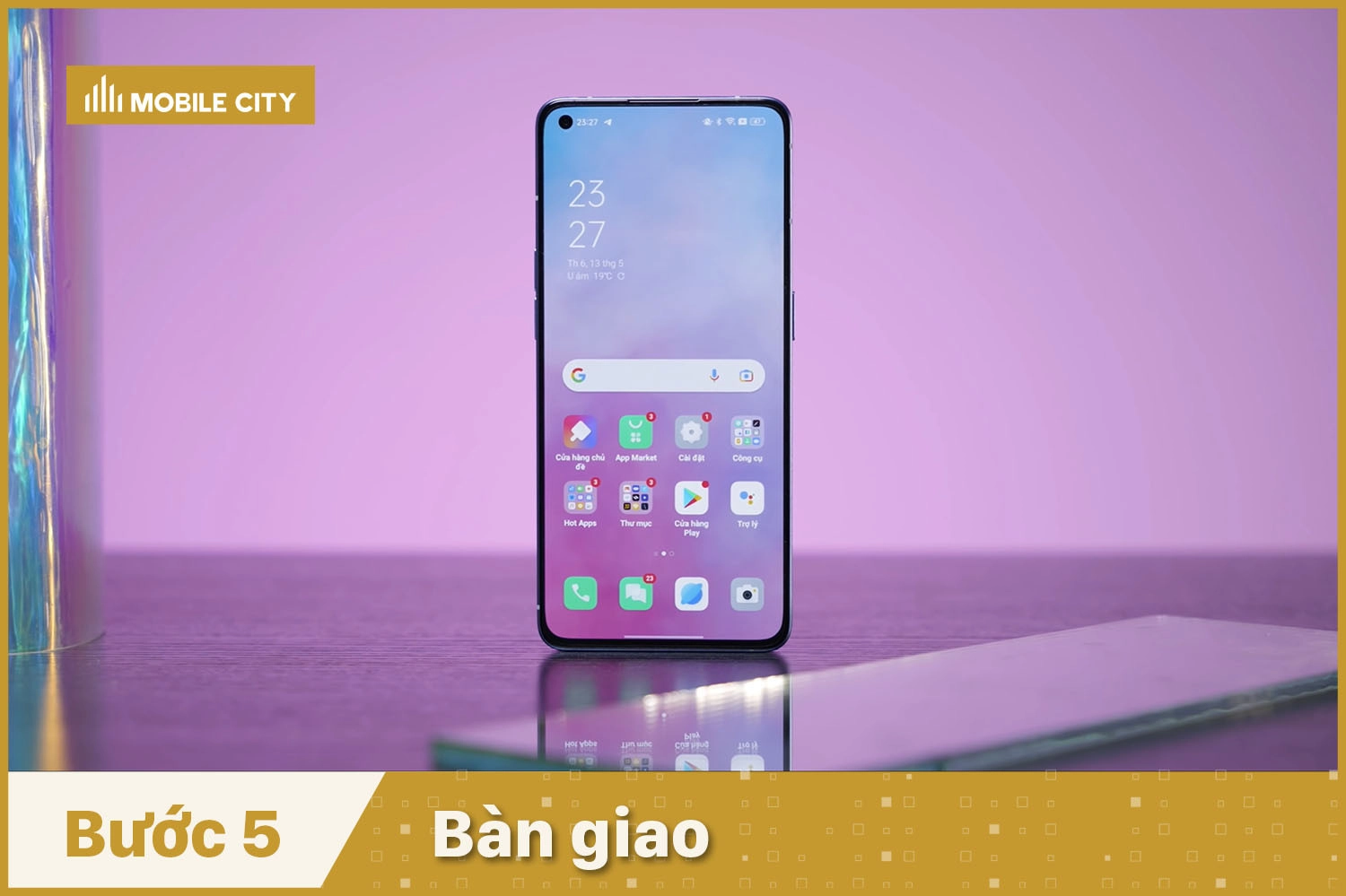 Bàn giao OPPO Reno7 Pro