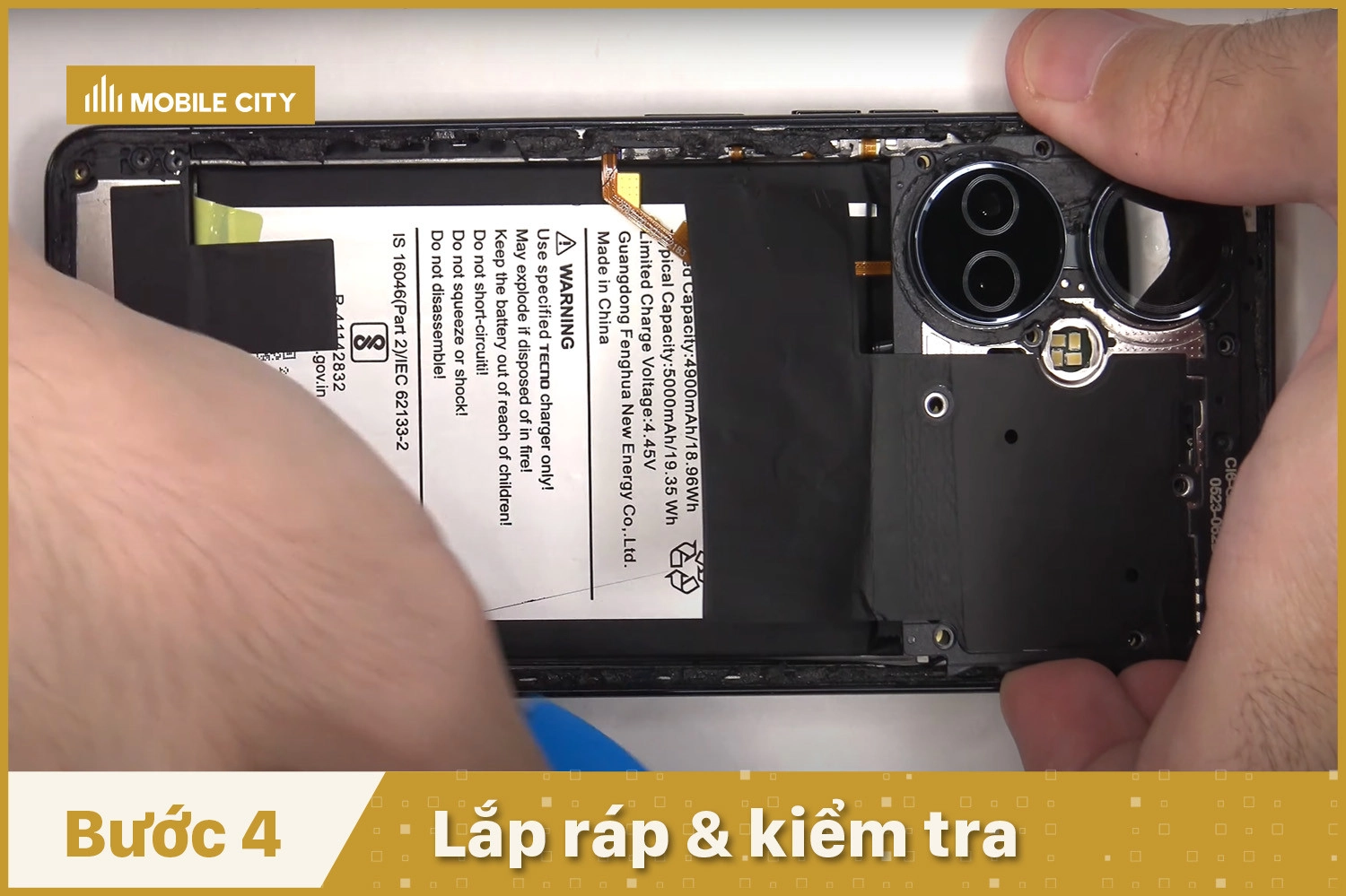 Lắp ráp và kiểm tra