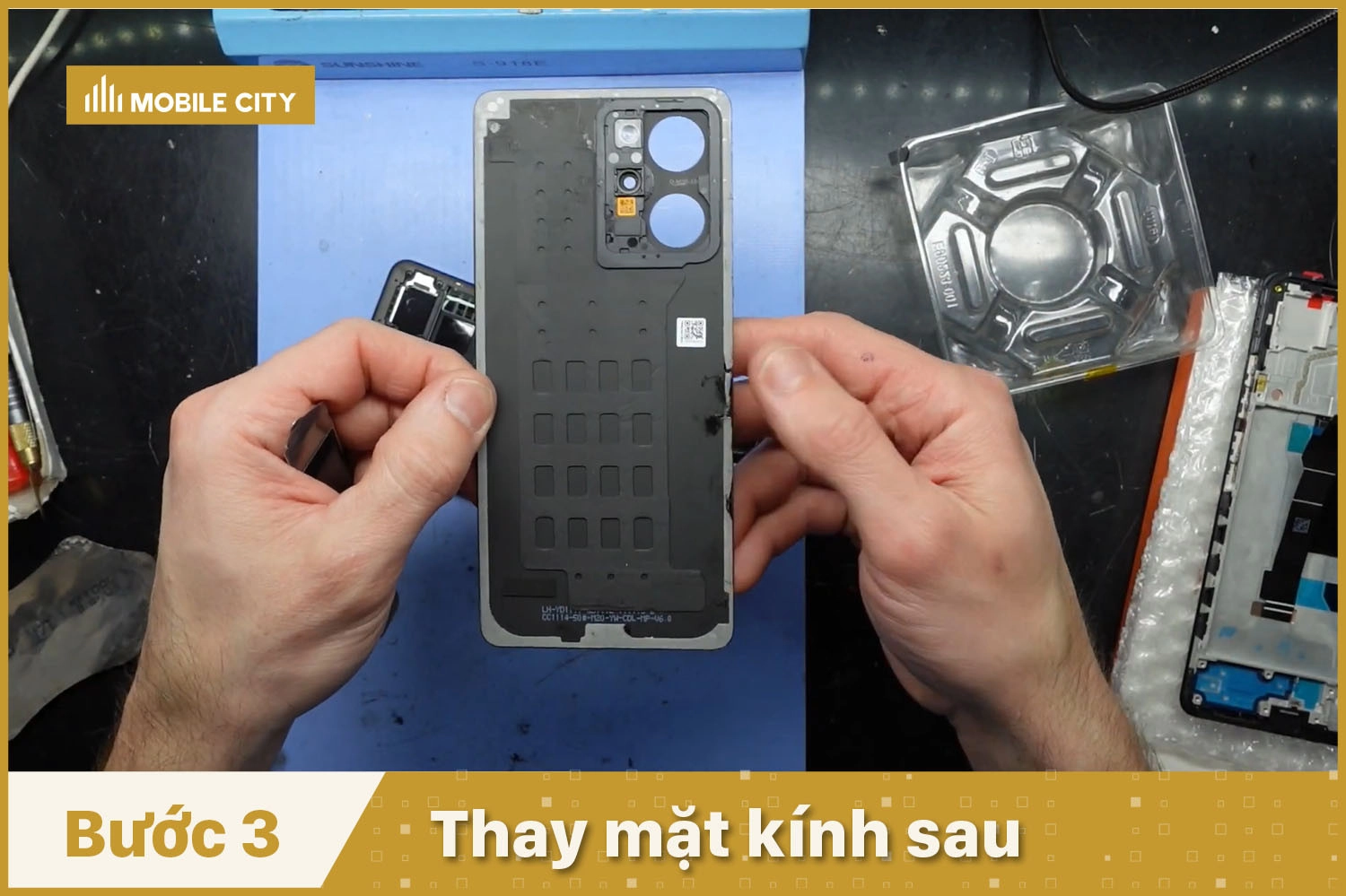 Thay kính lưng, thay mặt kính sau POCO X5 Pro