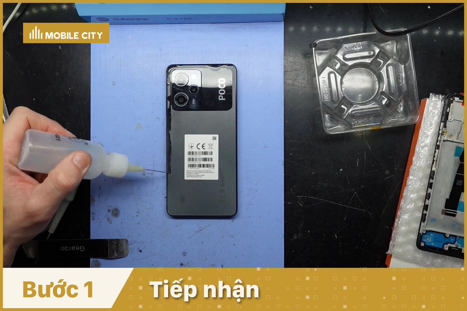 Tiếp nhận điện thoại