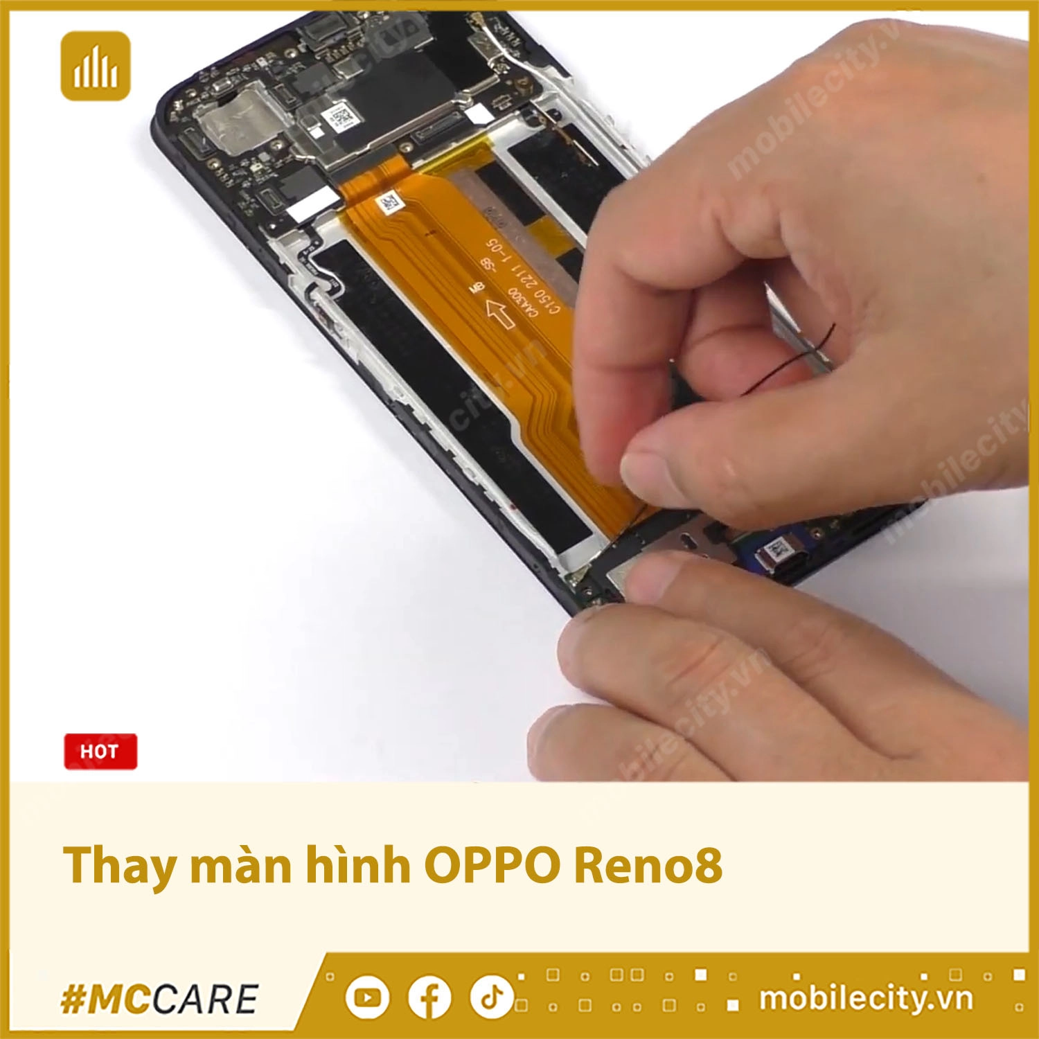 Thay màn hình OPPO Reno8