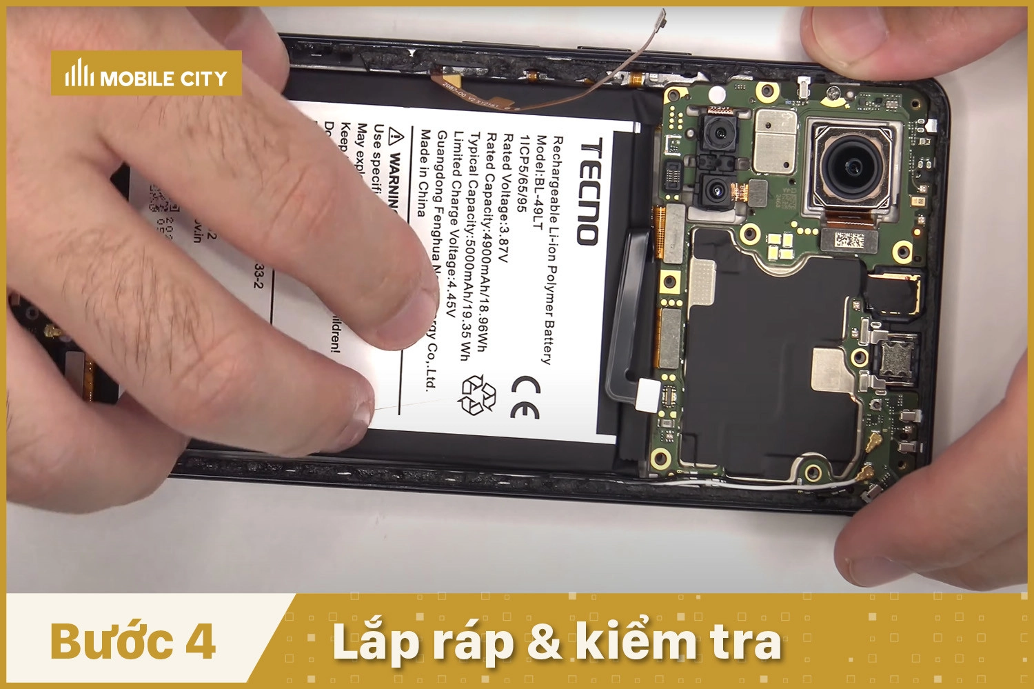 Lắp ráp và kiểm tra