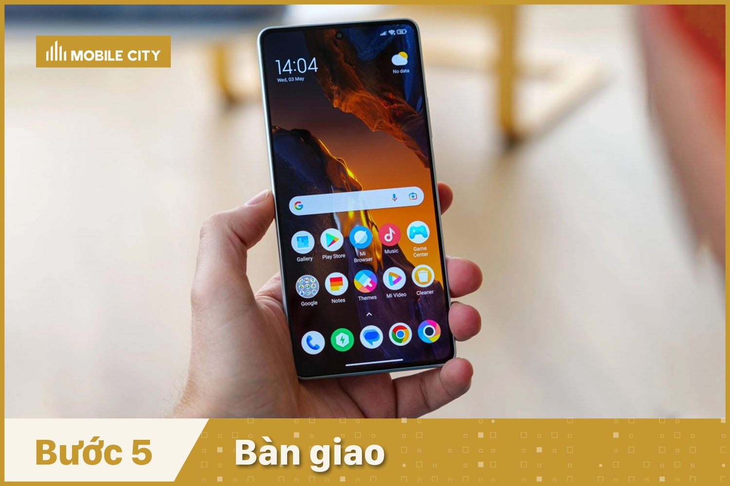 Bàn giao Xiaomi POCO F5