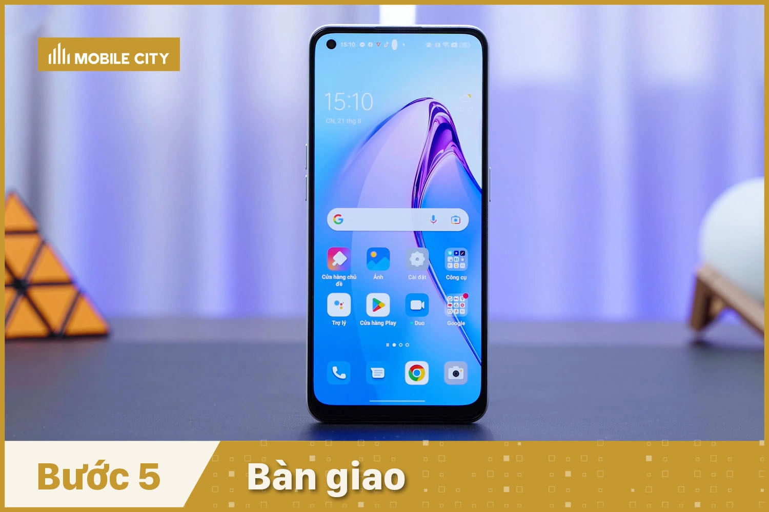 Bàn giao OPPO Reno8