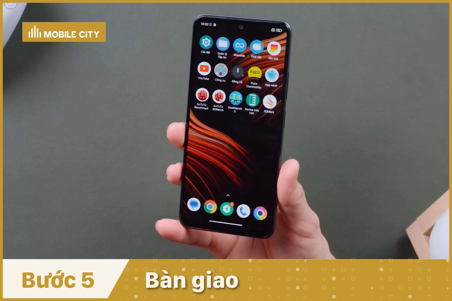 Bàn giao Xiaomi POCO X5 Pro