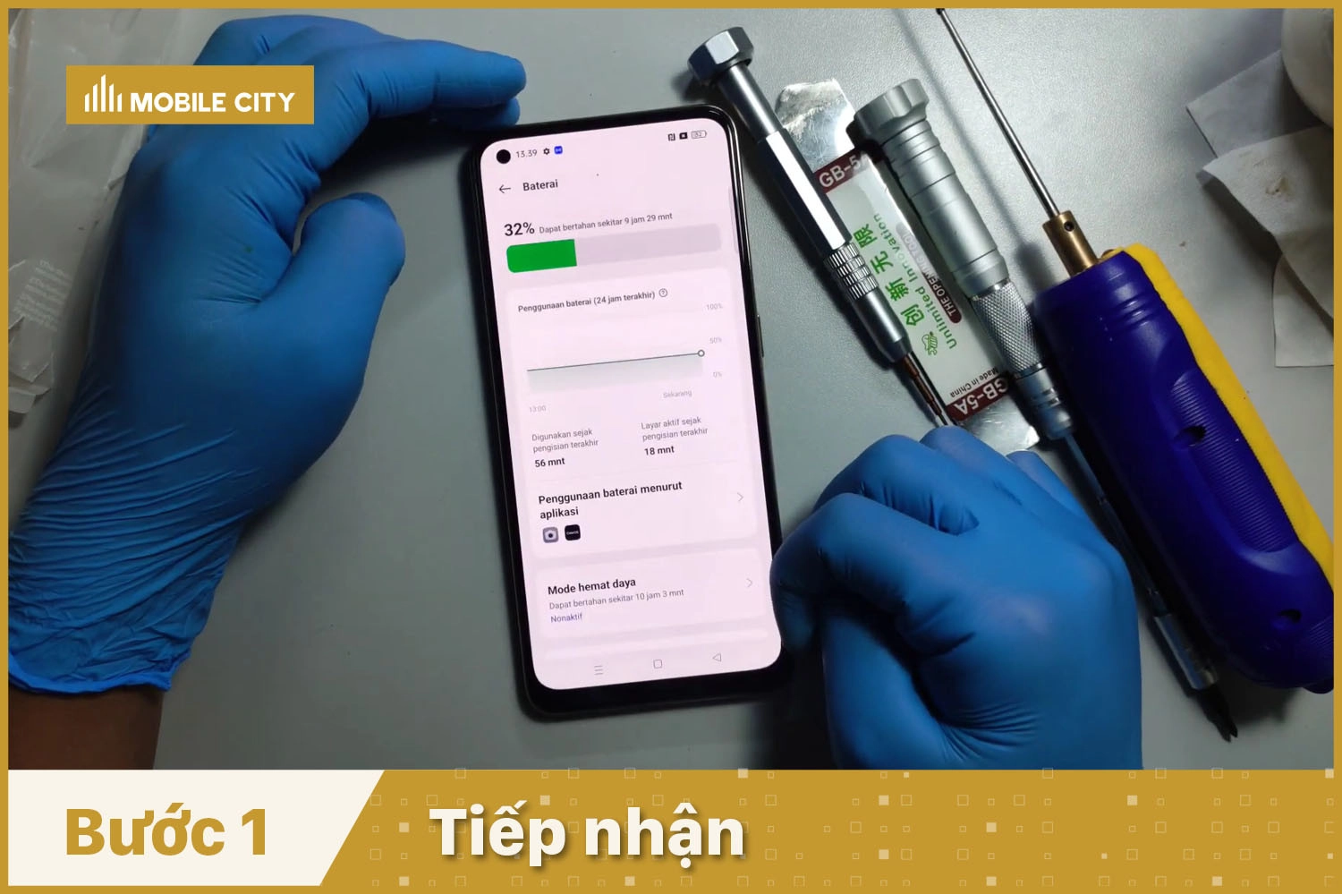 Tiếp nhận điện thoại