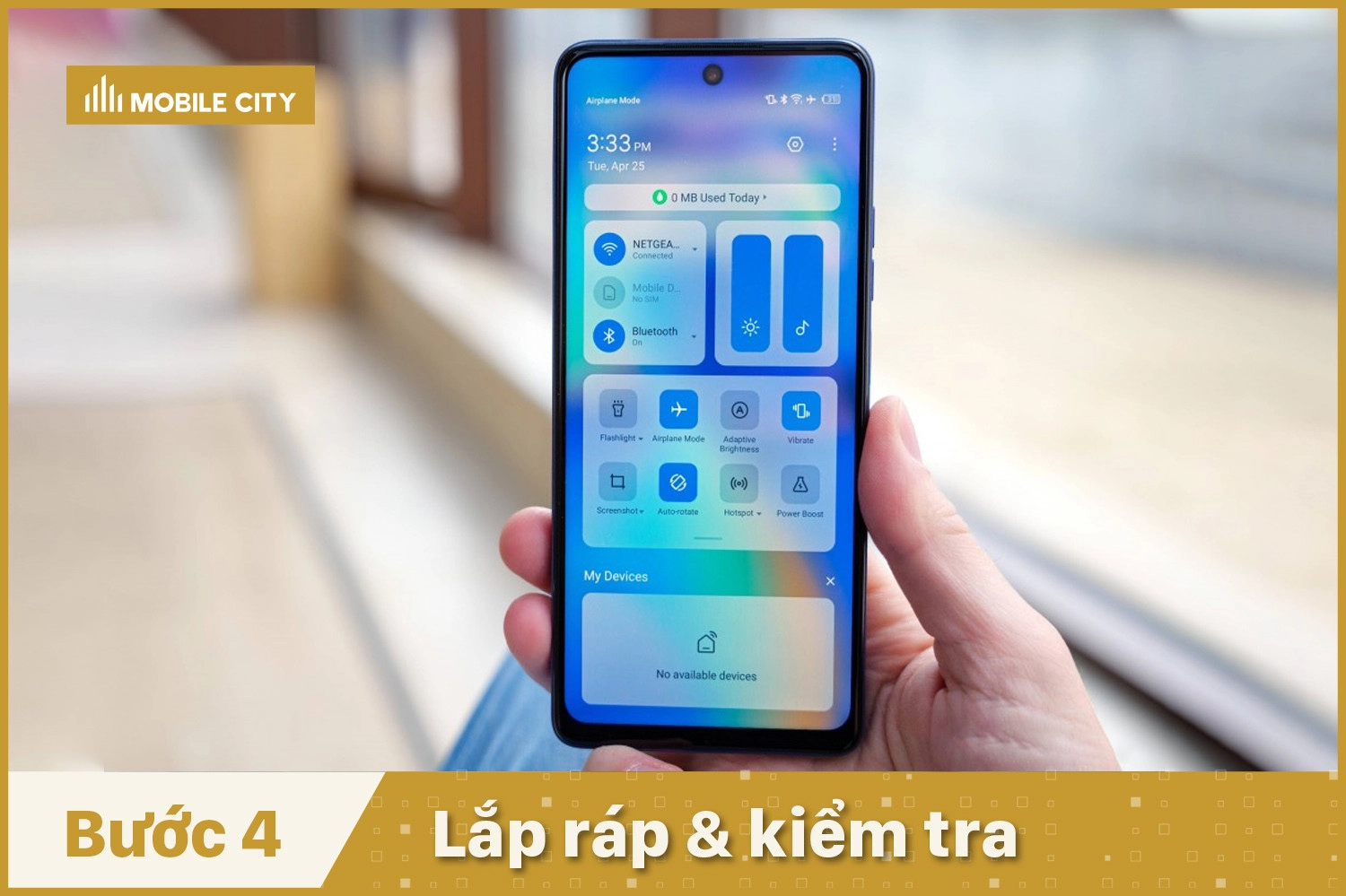 Lắp ráp và kiểm tra