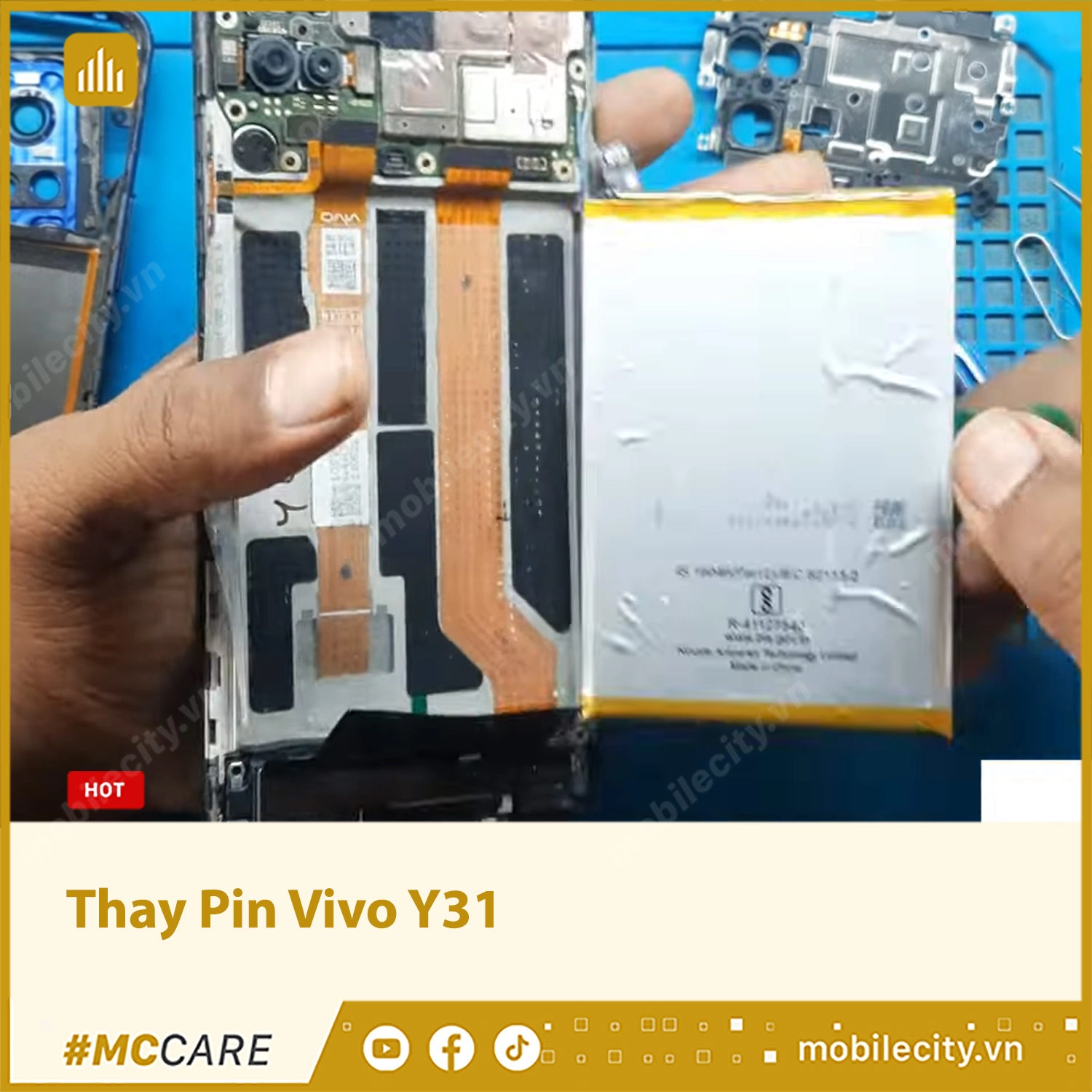 Thay Pin Vivo Y31