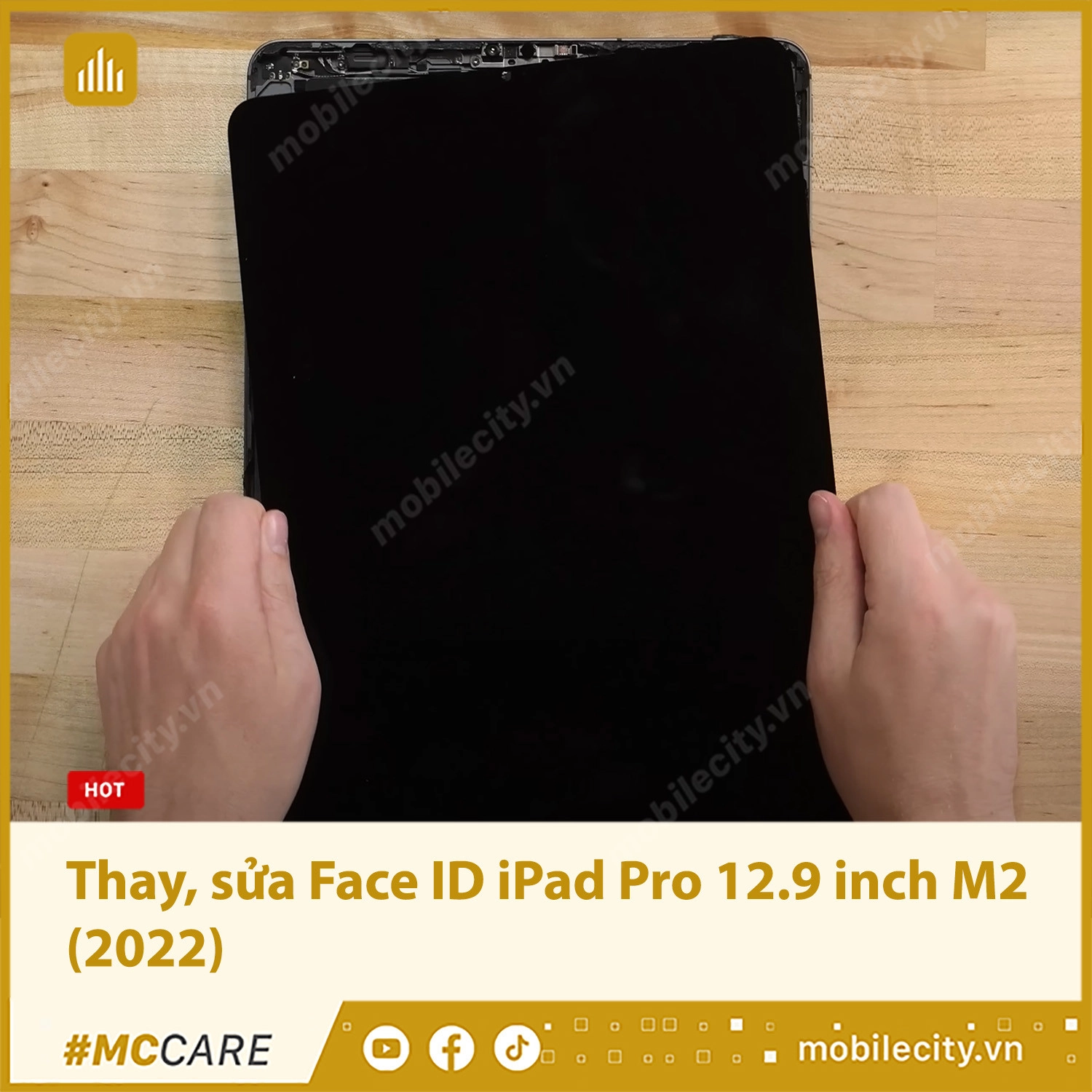 Thay, sửa Face ID iPad Pro 12.9 inch M2 (2022)