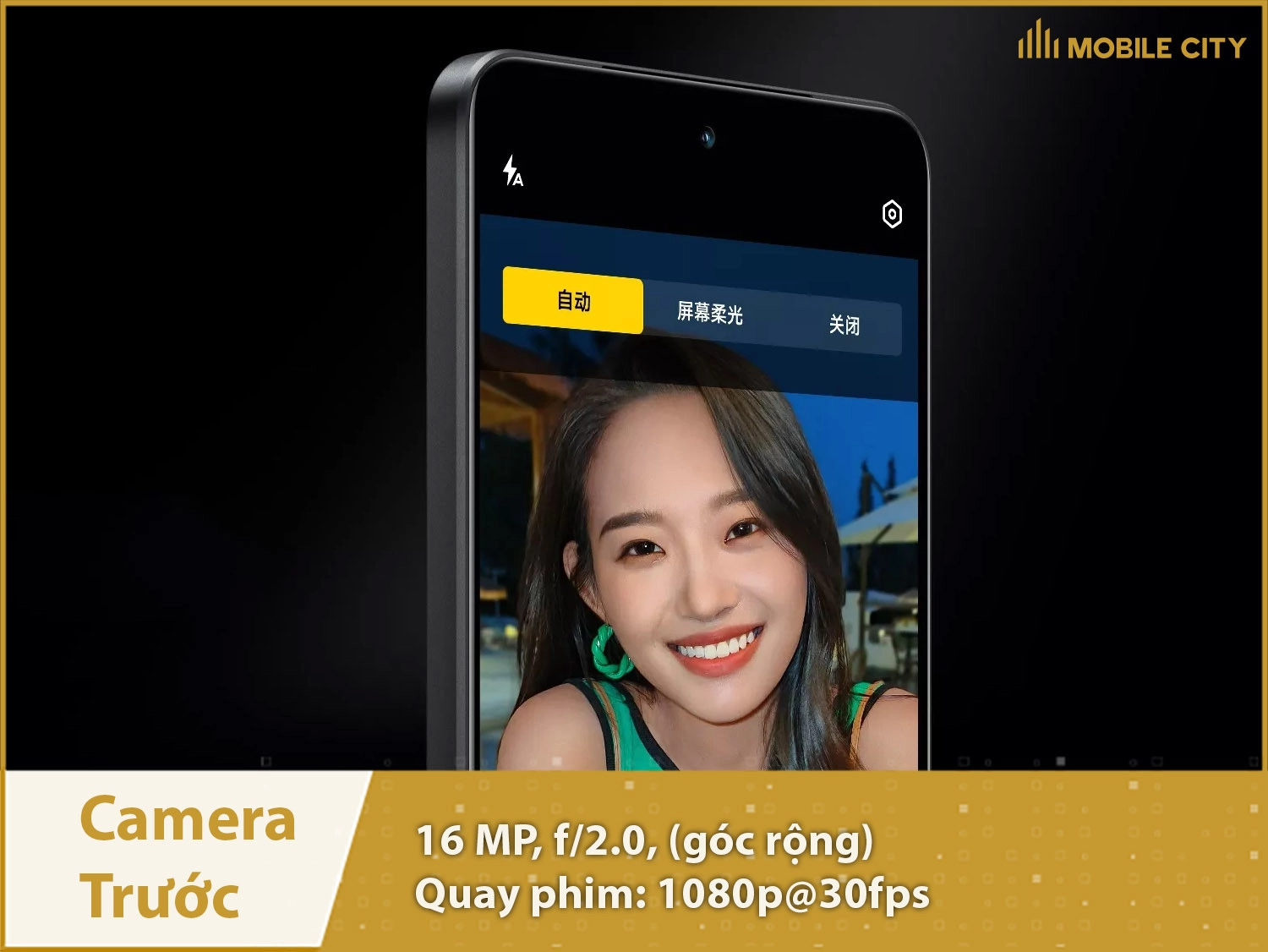 Camera selfie Vivo S18e 16MP; Quay phim 1080pCamera selfie Vivo S18e 16MP; Quay phim 1080p