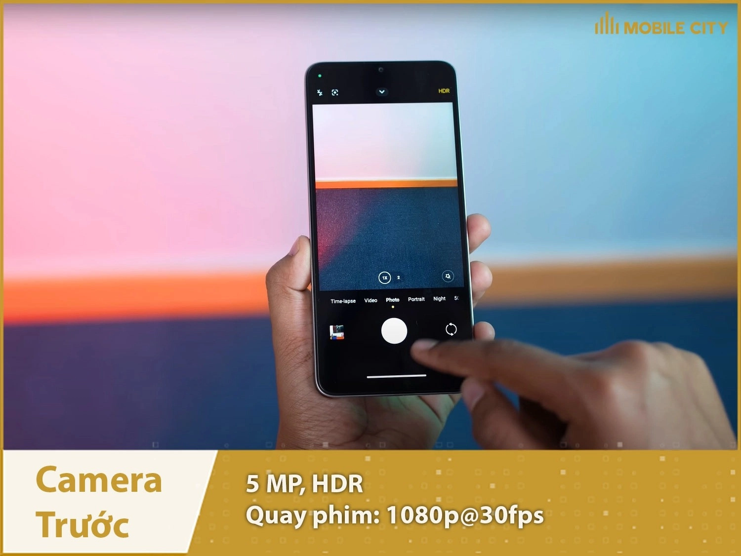 Xiaomi POCO M6 có camera selfie 5MP; Hỗ trợ quay phim Full HD
