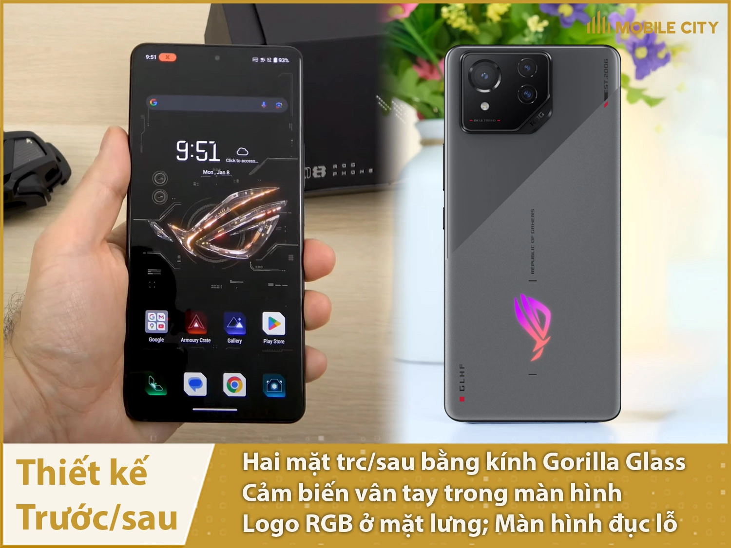 Điện thoại Asus ROG Phone 6 Ultimate | Giá rẻ