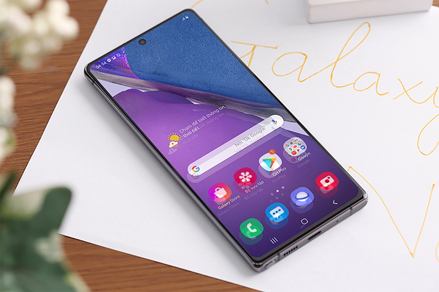 Fix ám màn hình điện thoại Samsung Galaxy Note 20 giá bao nhiêu?