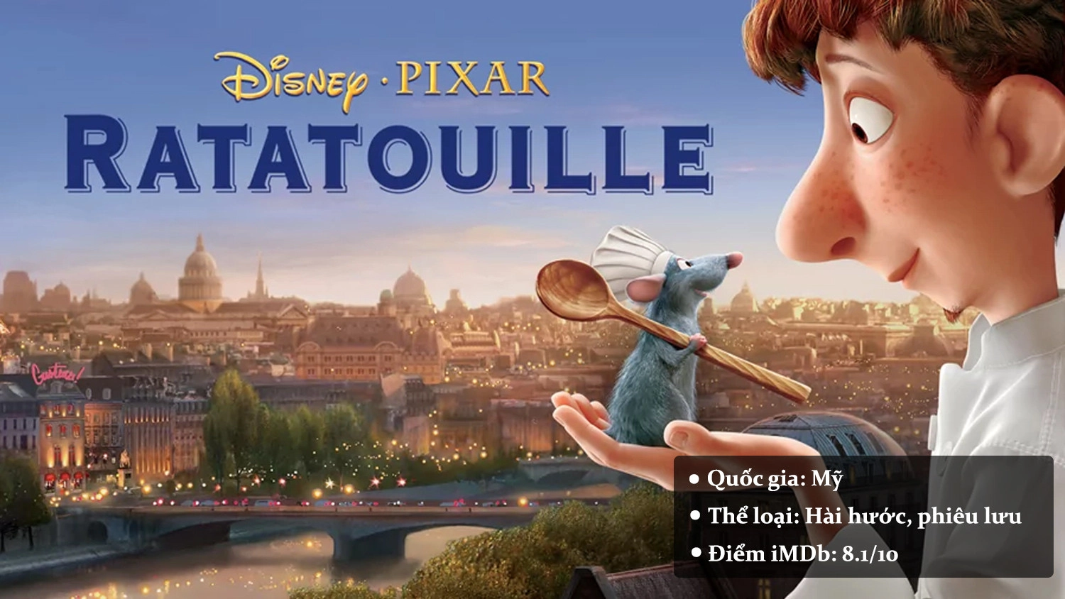 Ratatouille - Chú Chuột Đầu Bếp