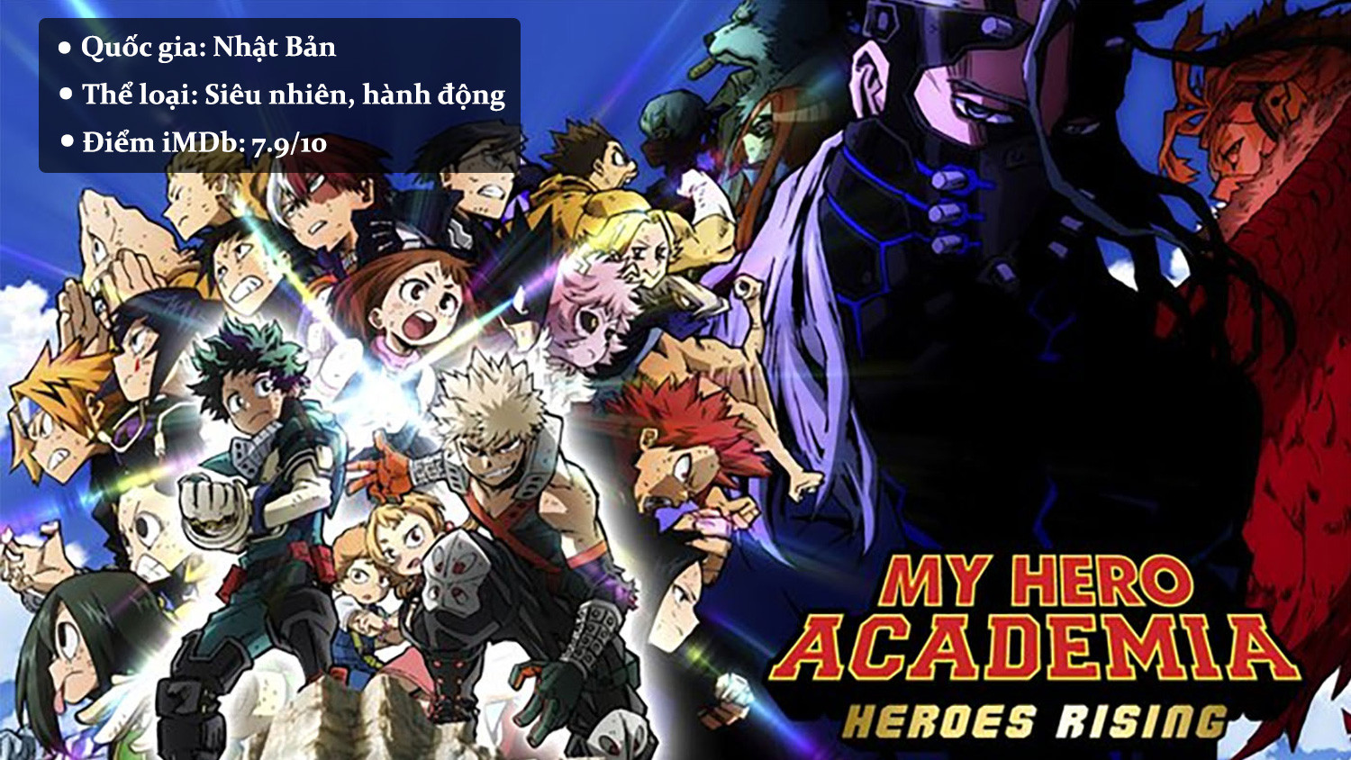My Hero Academia: Heroes Rising - Học Viện Siêu Anh Hùng: Người Hùng Trỗi Dậy